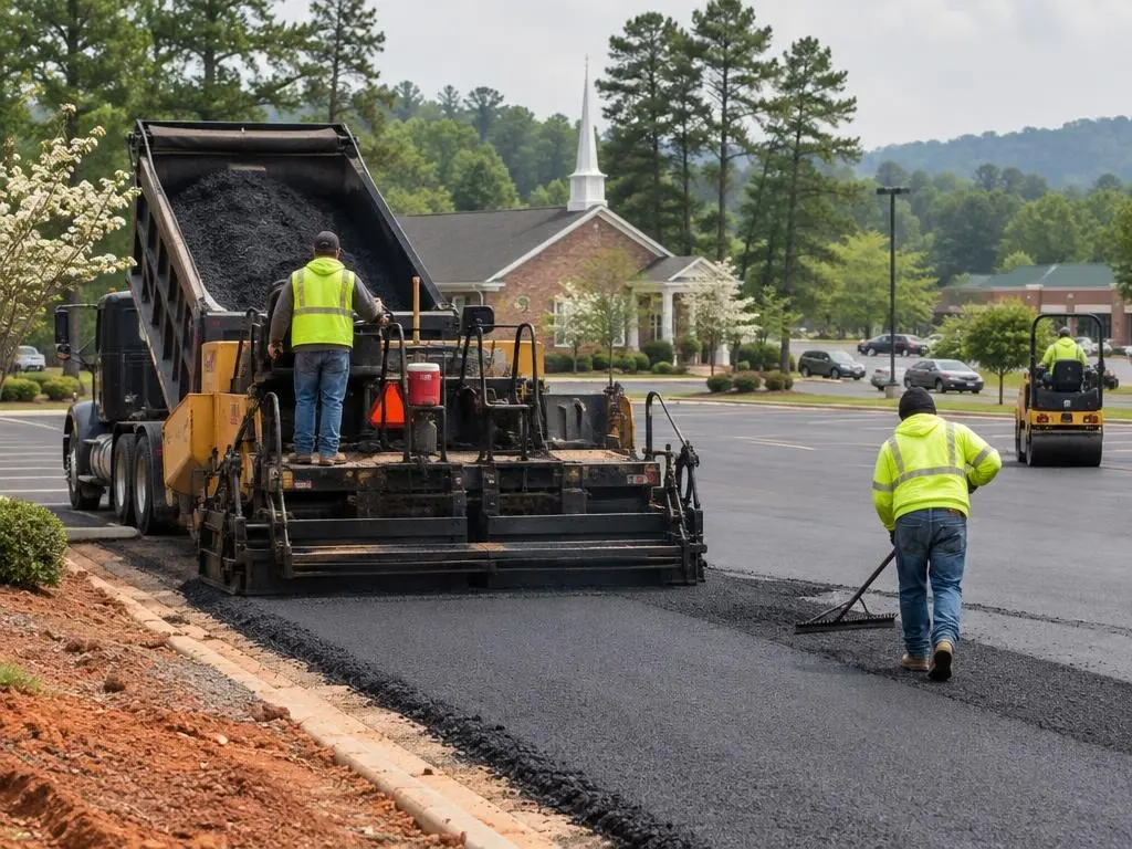 Parking Lot Paving in Greensboro, NC